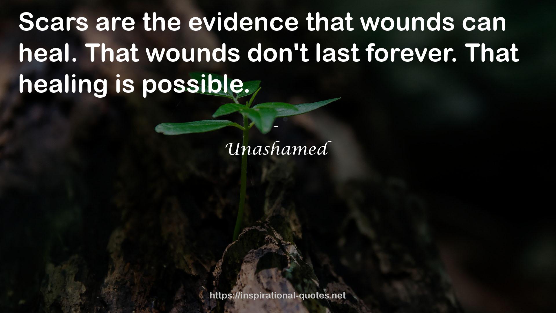 That wounds  QUOTES