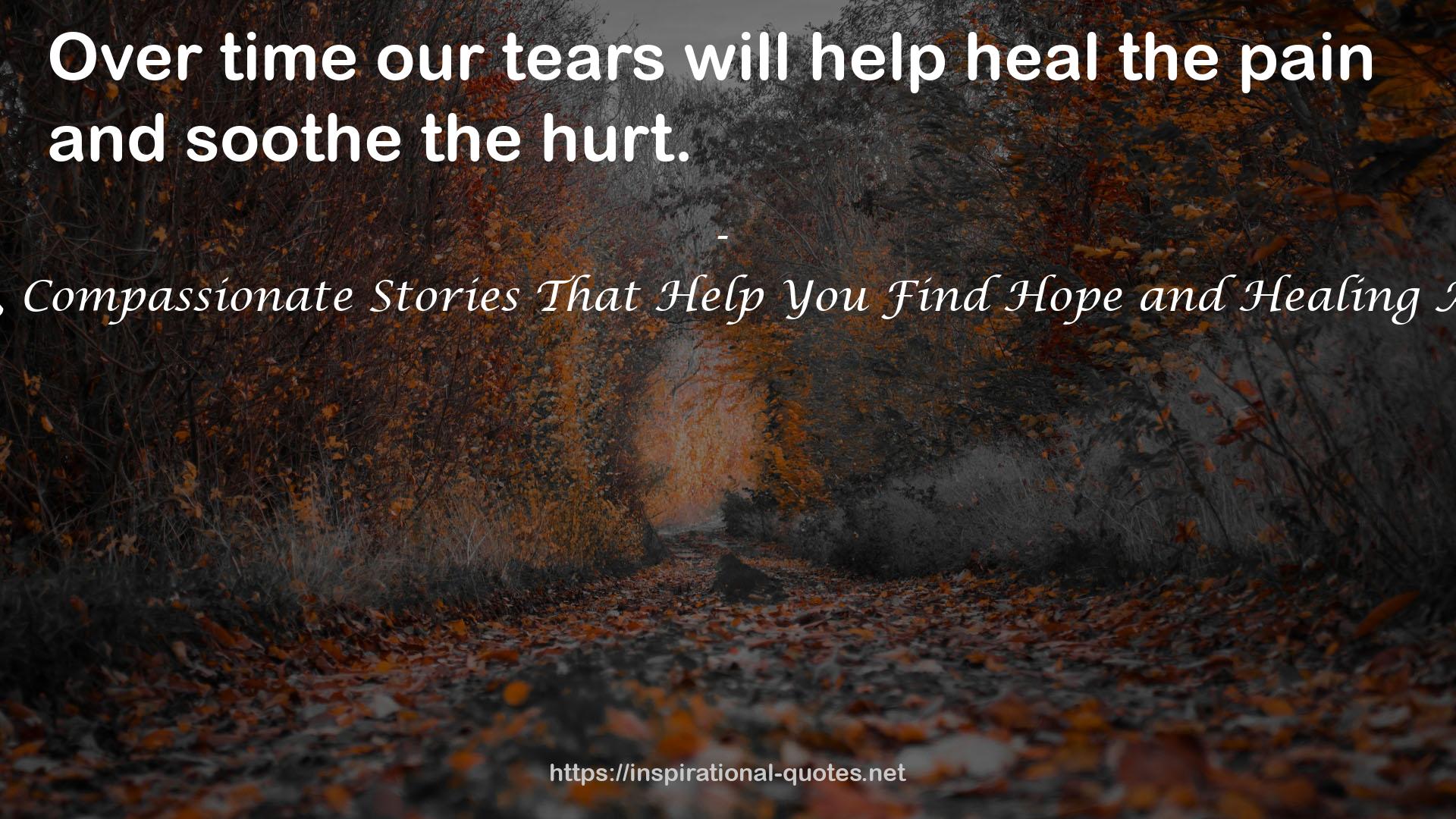 It's Okay to Cry: Warm, Compassionate Stories That Help You Find Hope and Healing After the Death of a Pet QUOTES