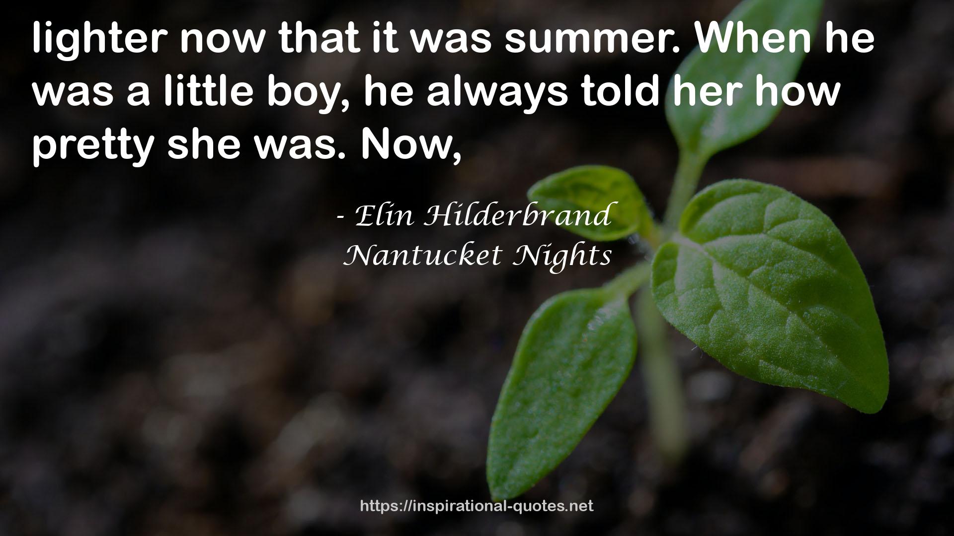 Nantucket Nights QUOTES