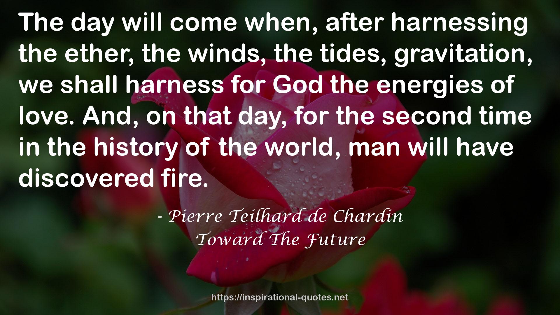 Toward The Future QUOTES