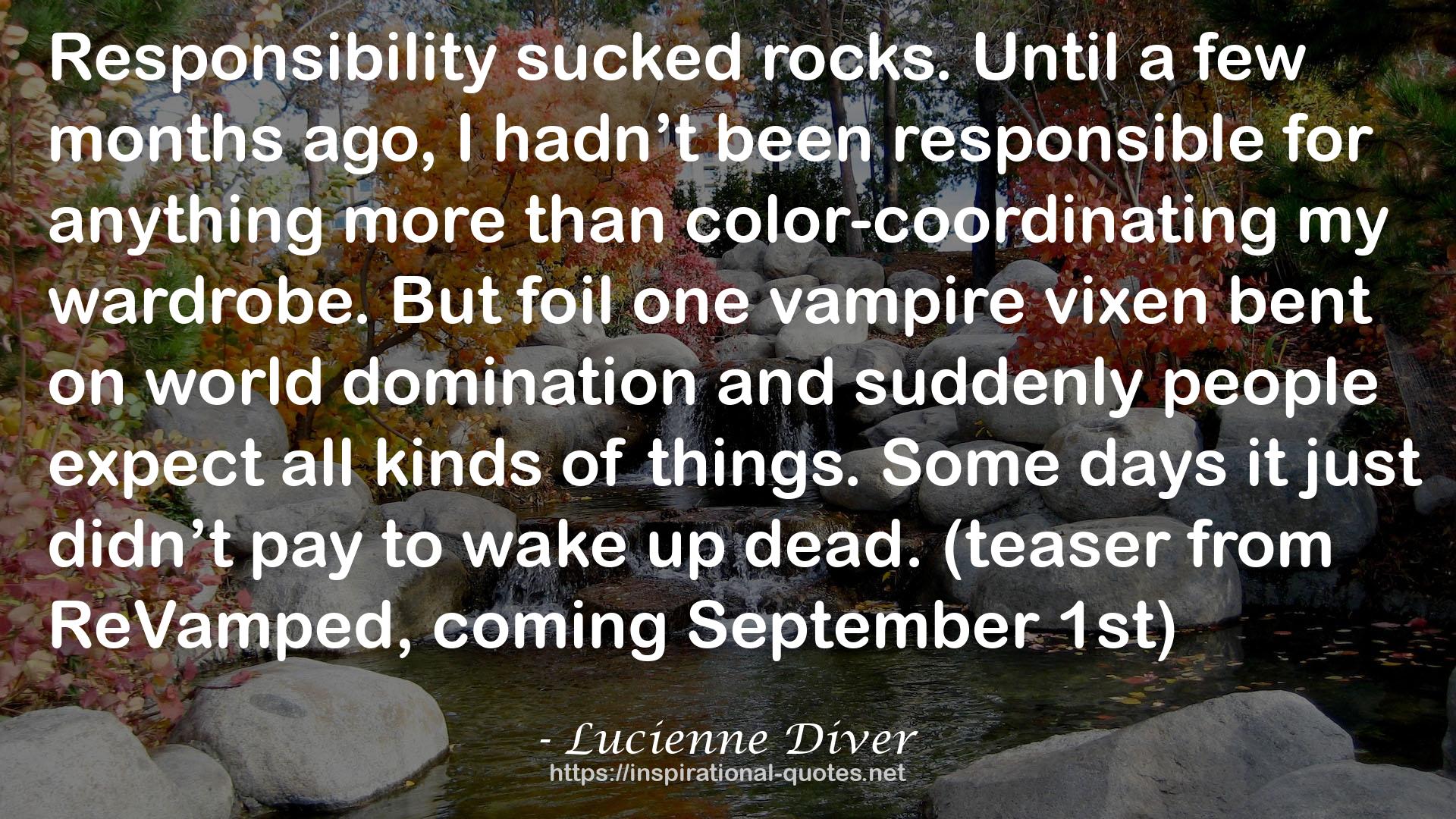 Lucienne Diver QUOTES