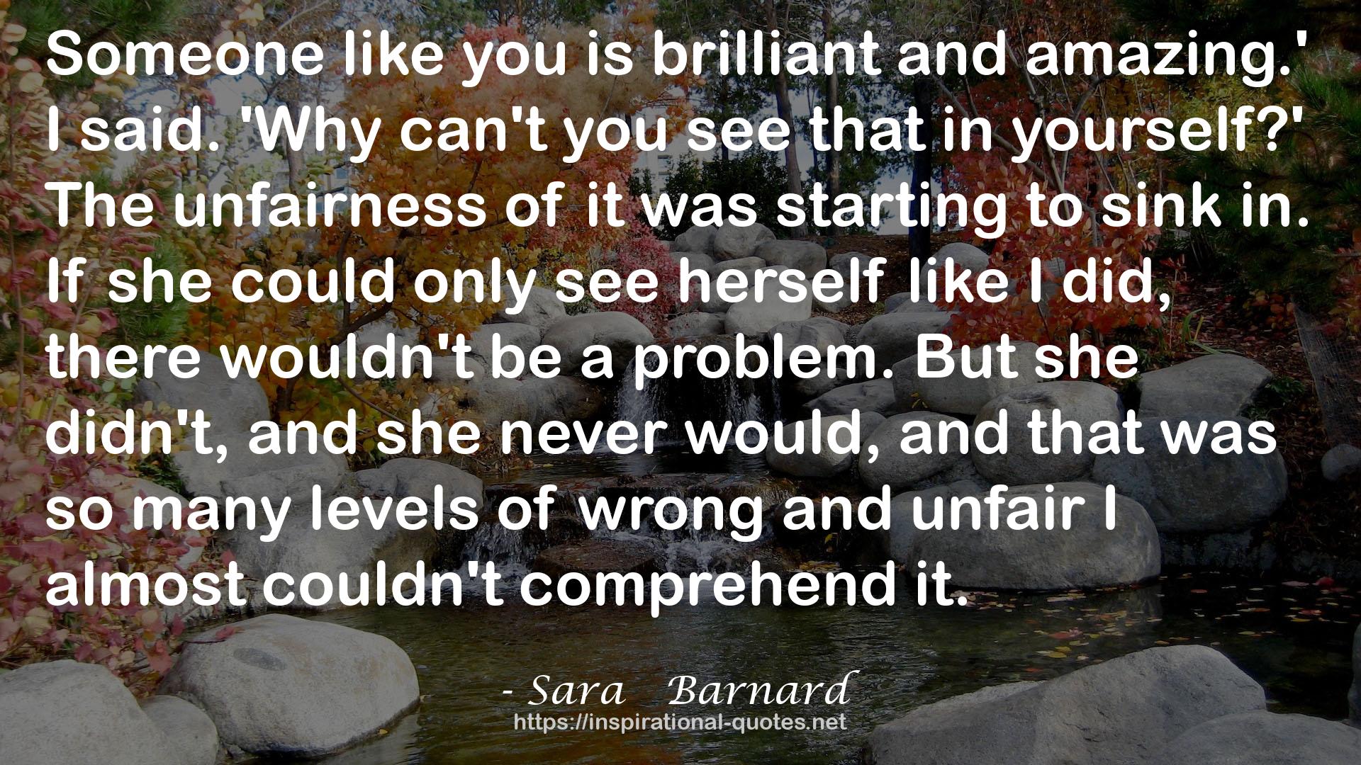 Sara   Barnard QUOTES