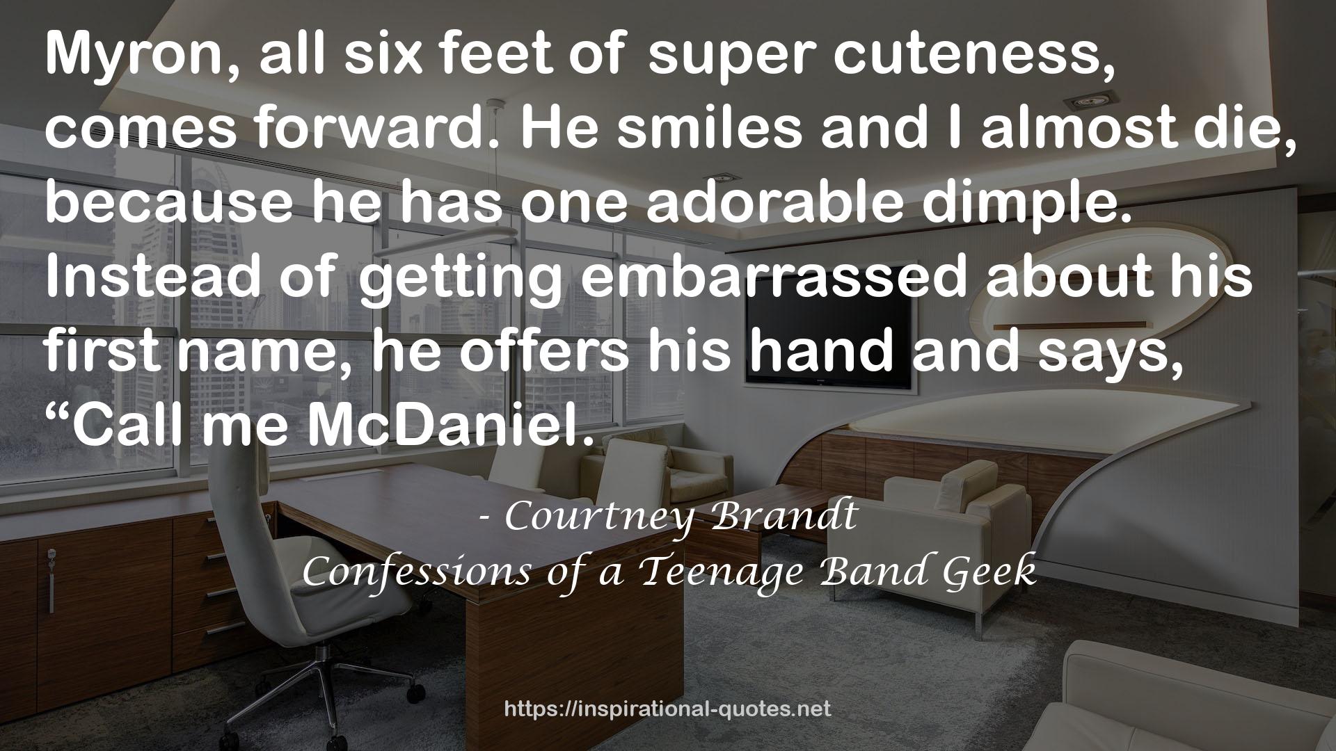 Courtney Brandt QUOTES