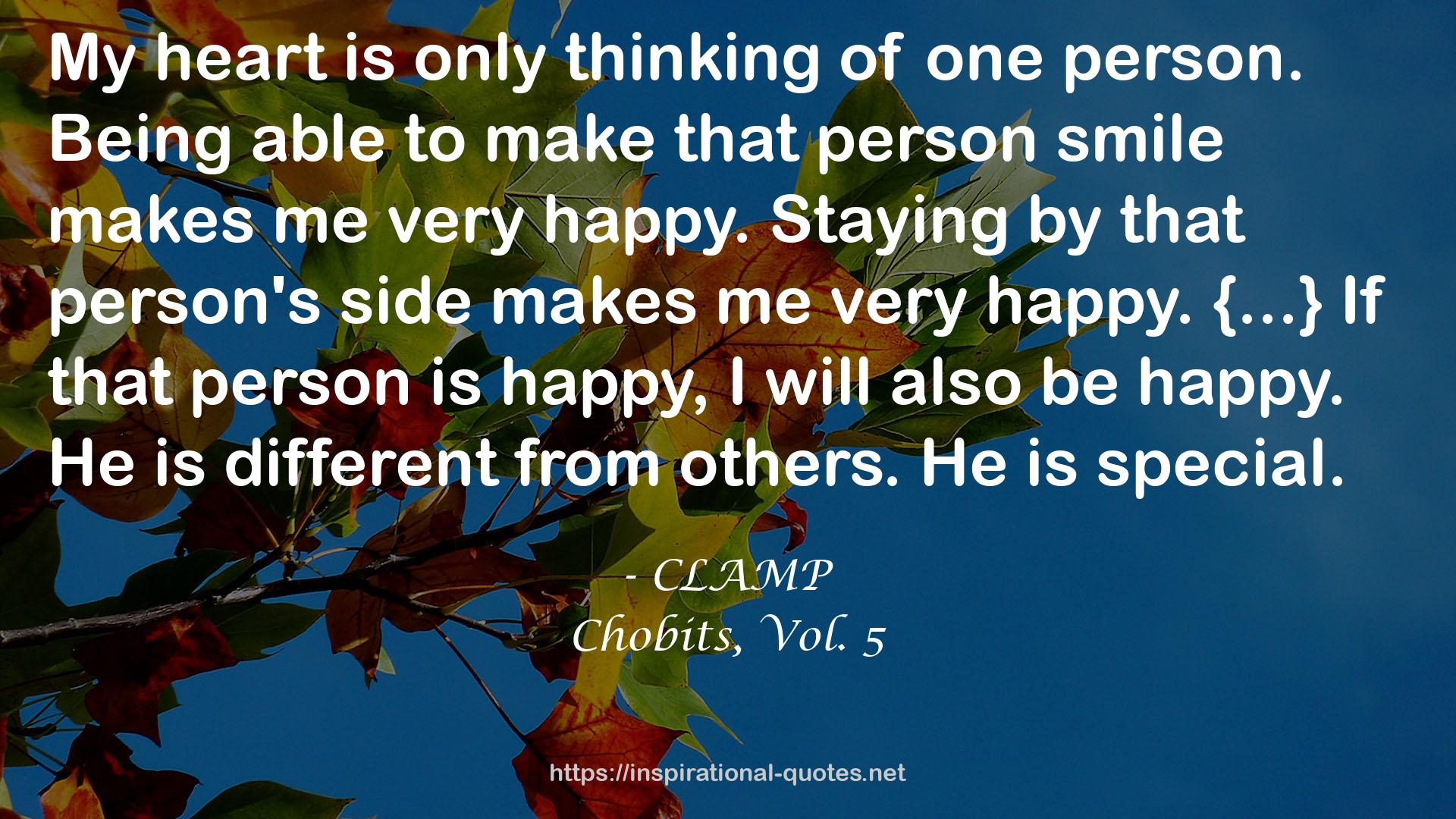 Chobits, Vol. 5 QUOTES