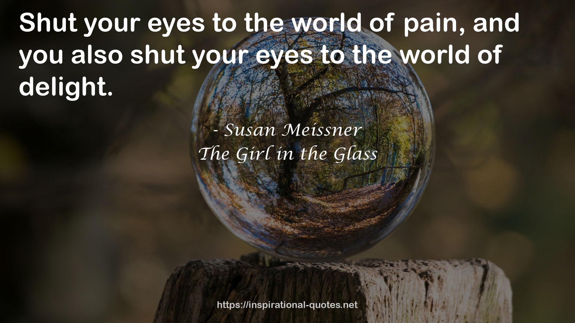 The Girl in the Glass QUOTES