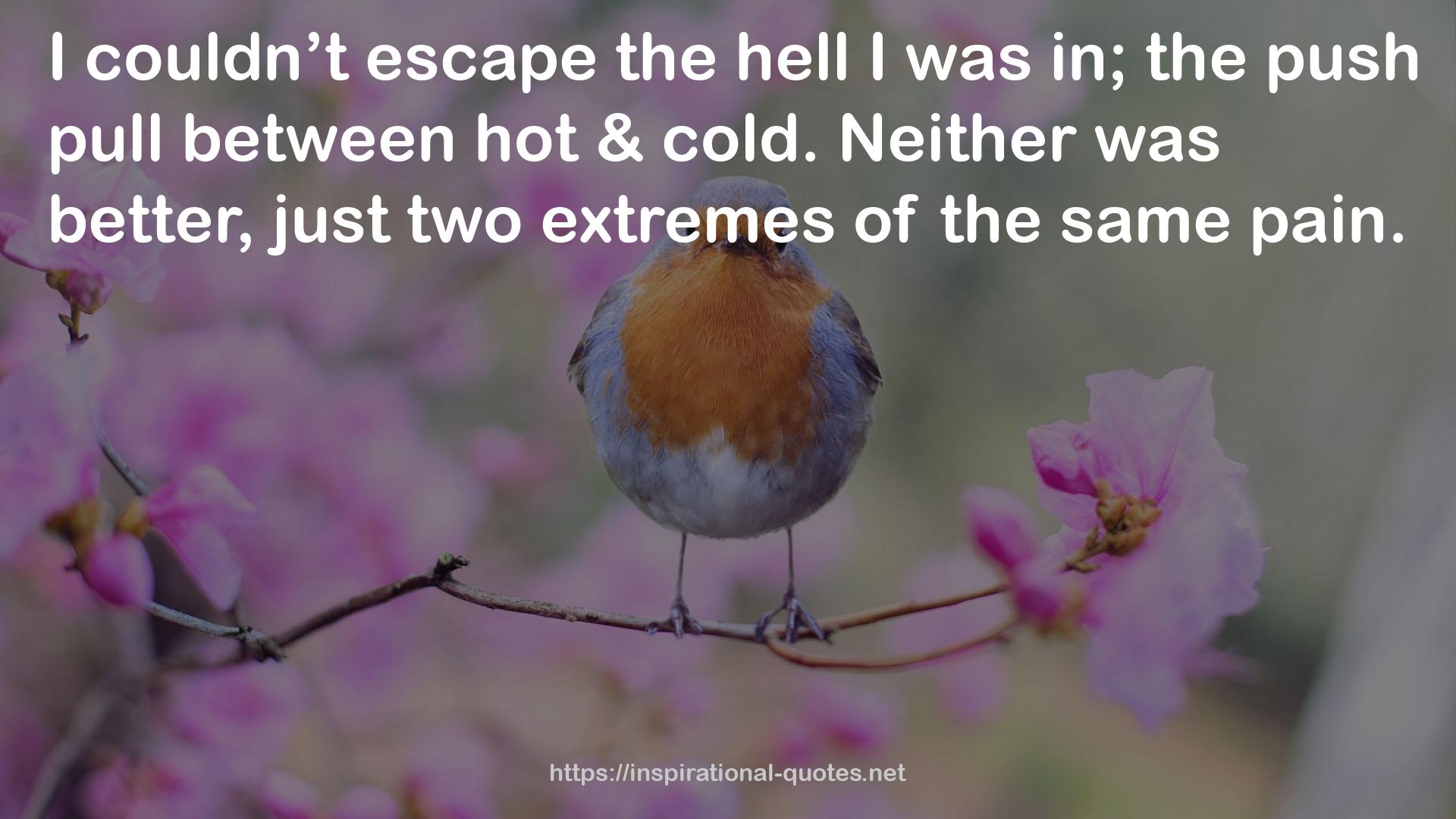 just two extremes  QUOTES