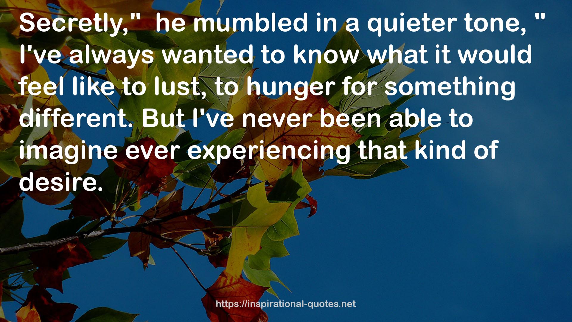 a quieter  QUOTES