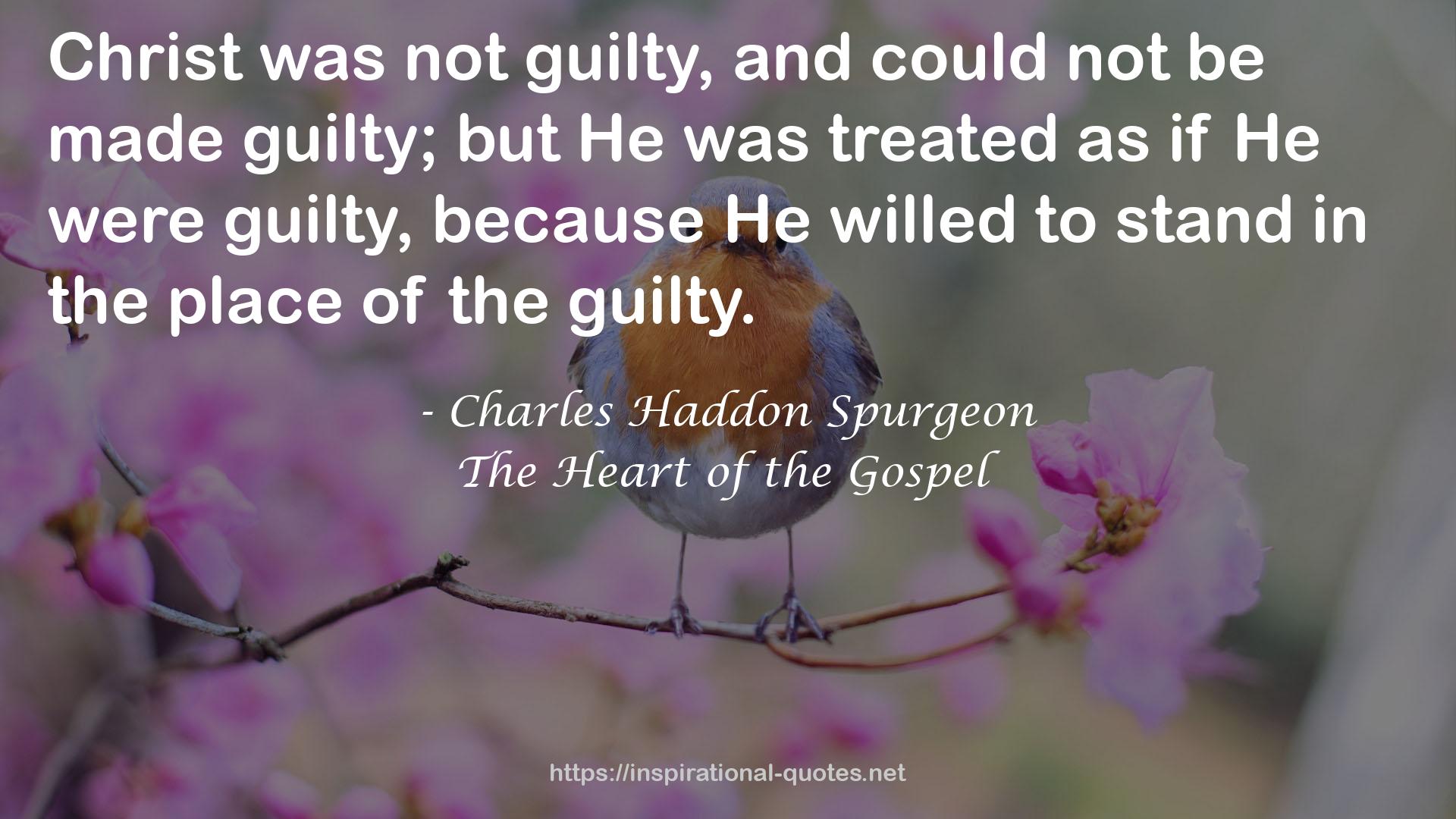 The Heart of the Gospel QUOTES