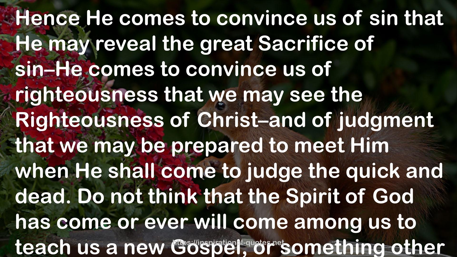 Spurgeon's Teaching On The Holy Spirit: The Expansive Commentary Collection QUOTES