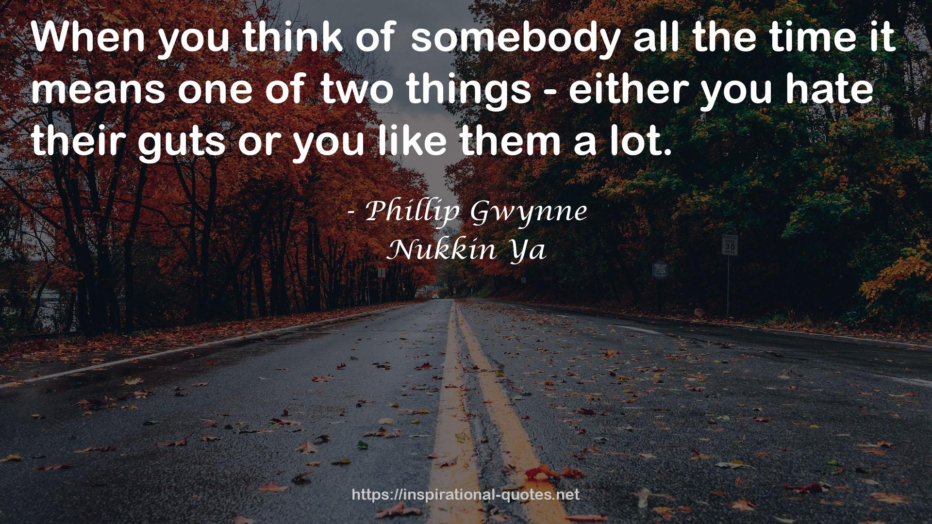 Phillip Gwynne QUOTES