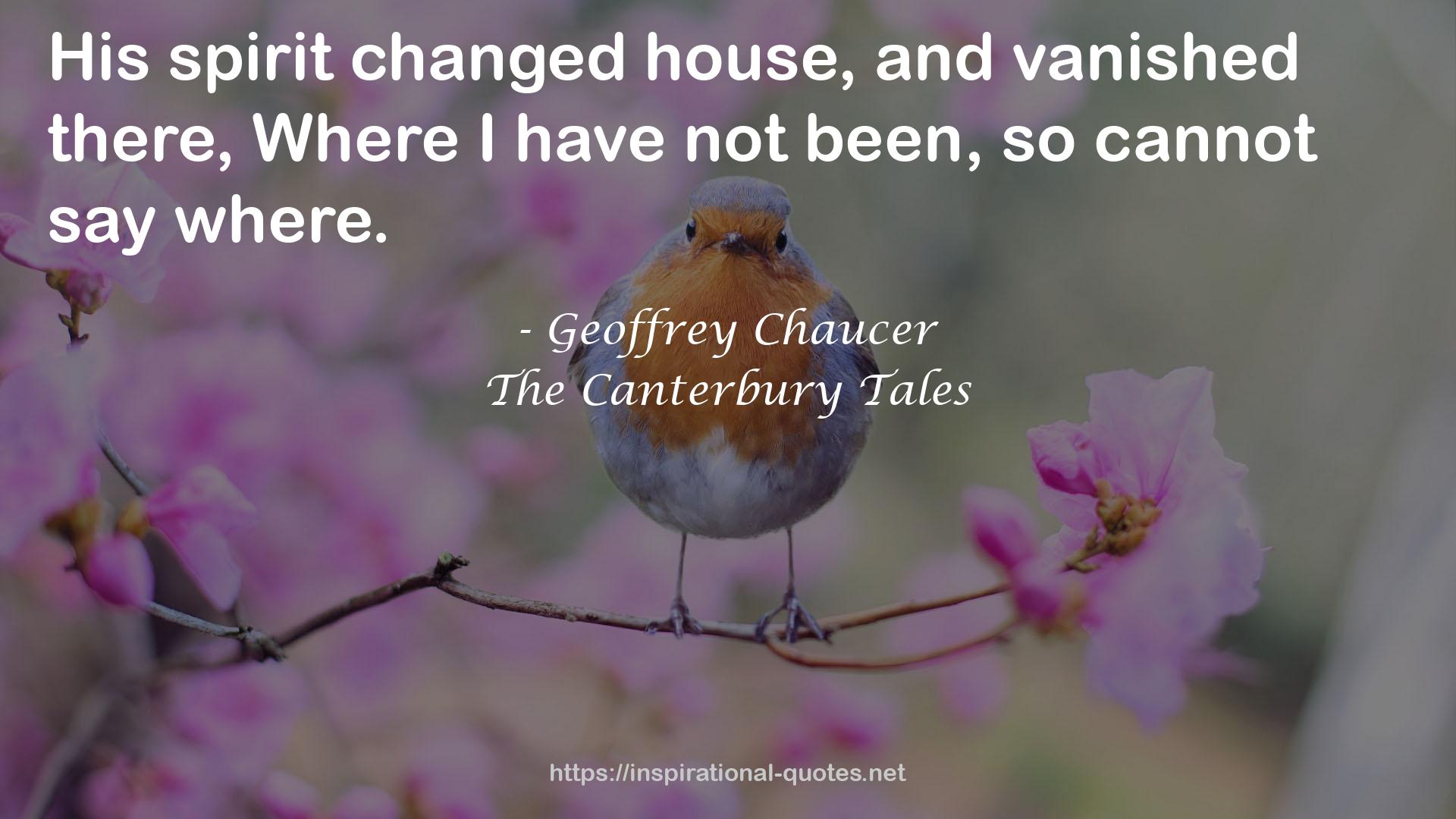 The Canterbury Tales QUOTES