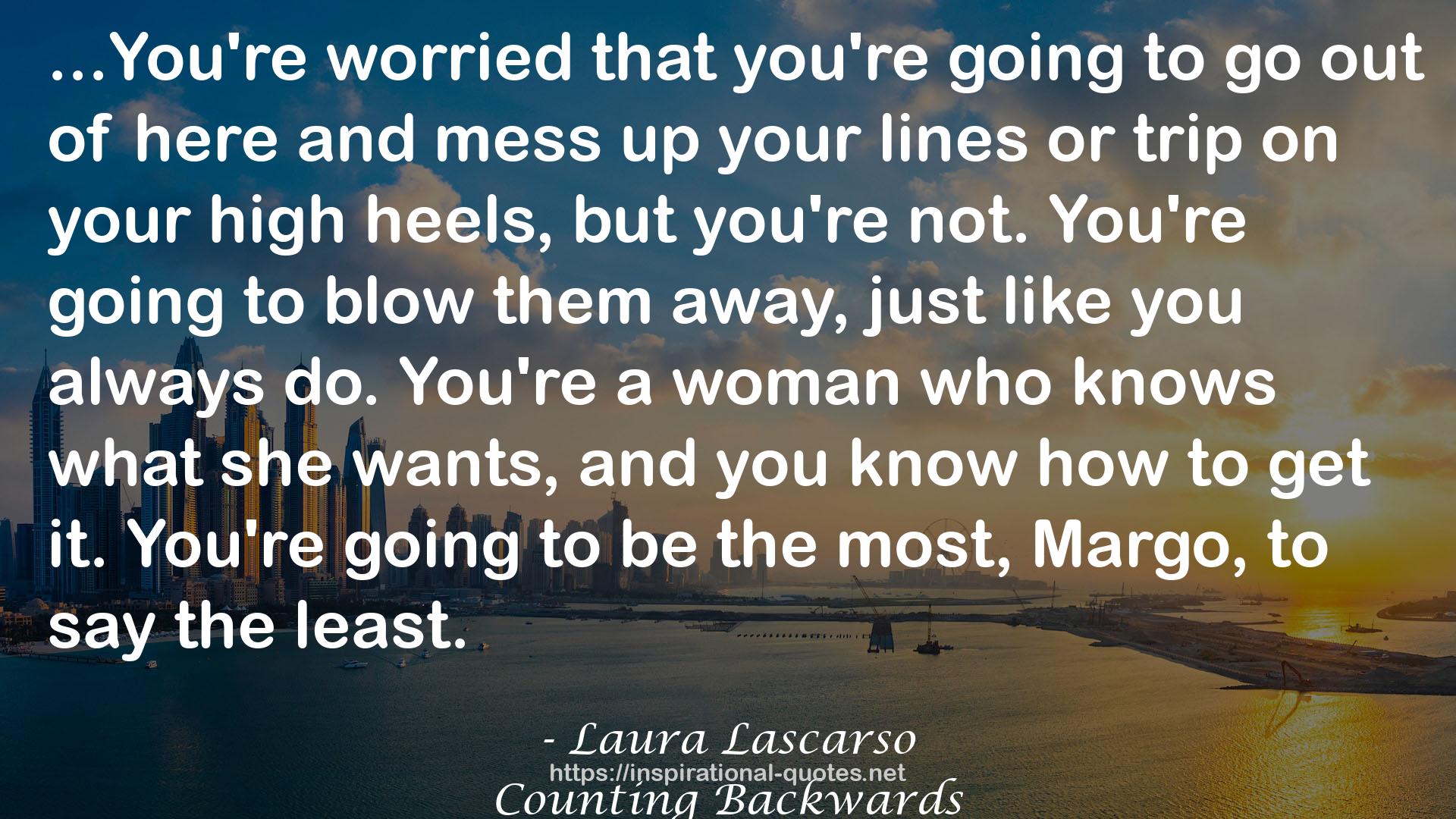 Laura Lascarso QUOTES