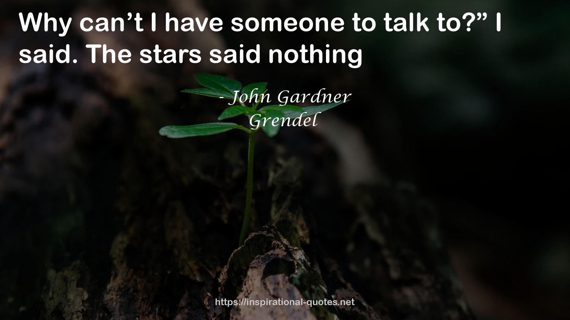 John Gardner QUOTES