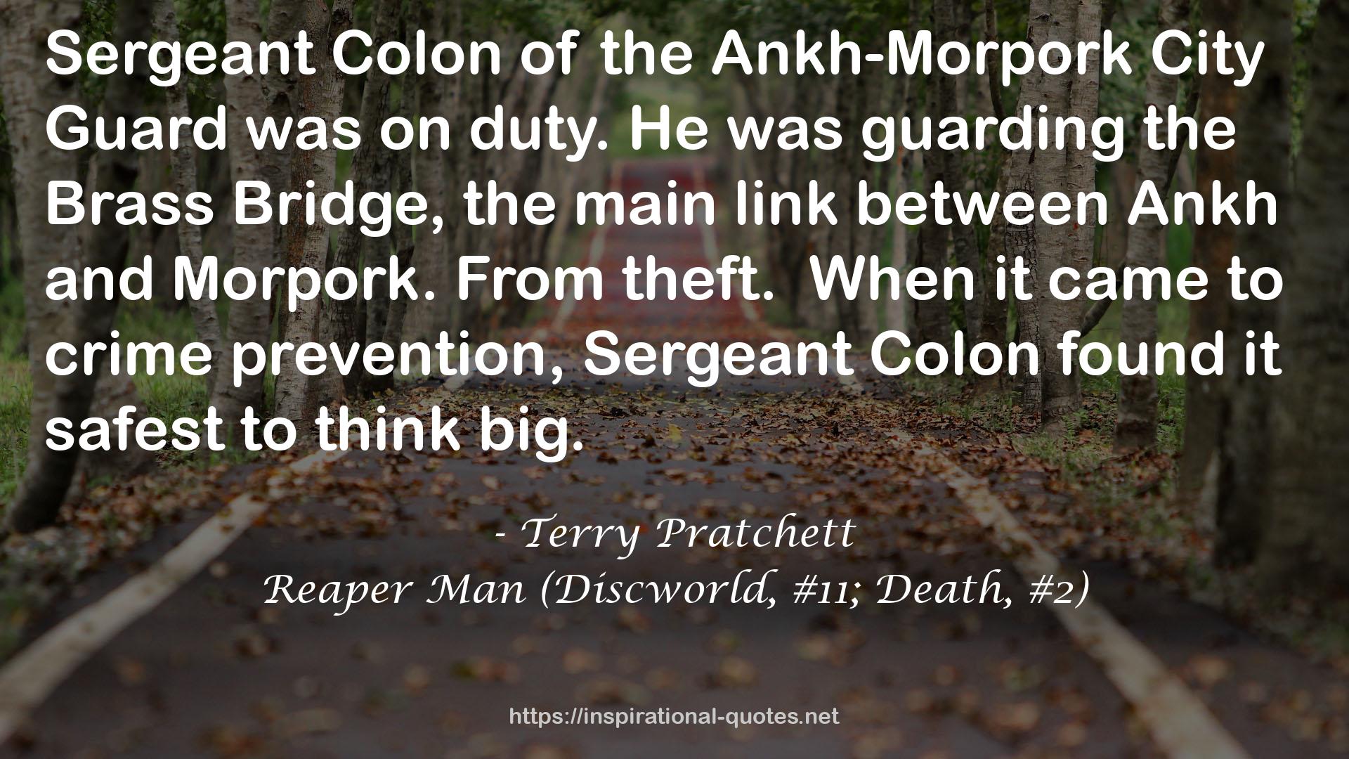 Sergeant Colon  QUOTES