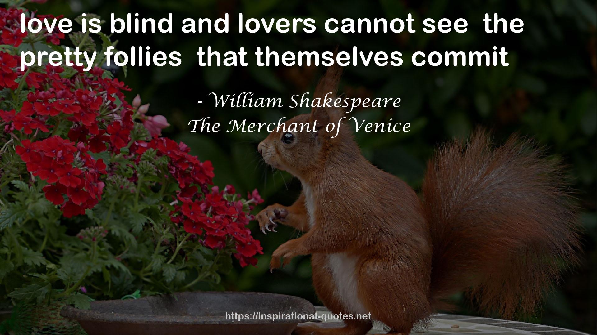 The Merchant of Venice QUOTES