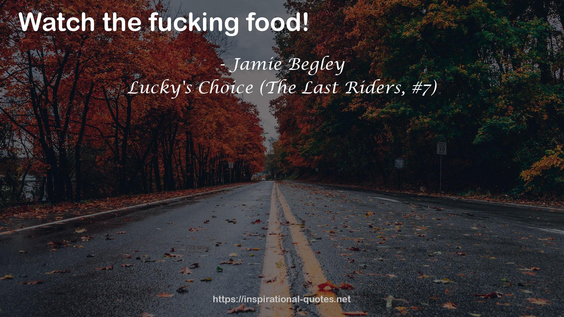 Jamie Begley QUOTES