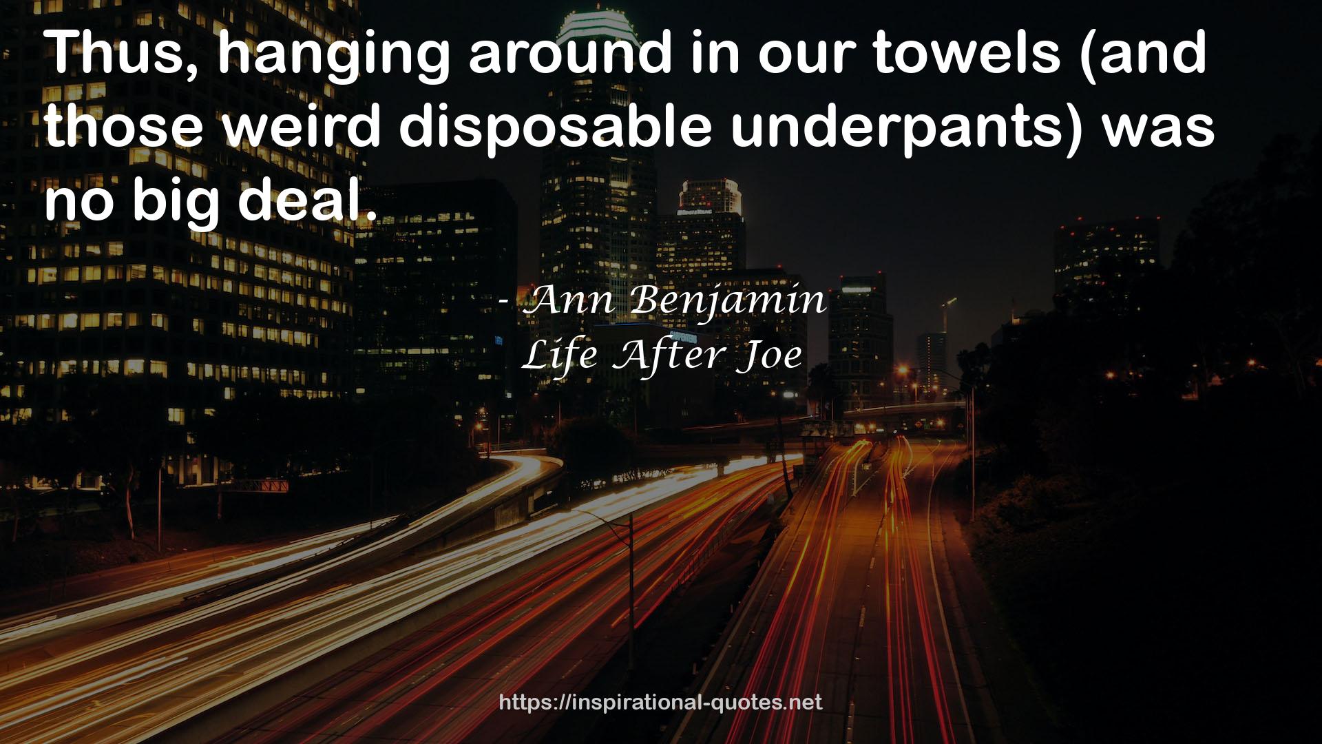 Life After Joe QUOTES