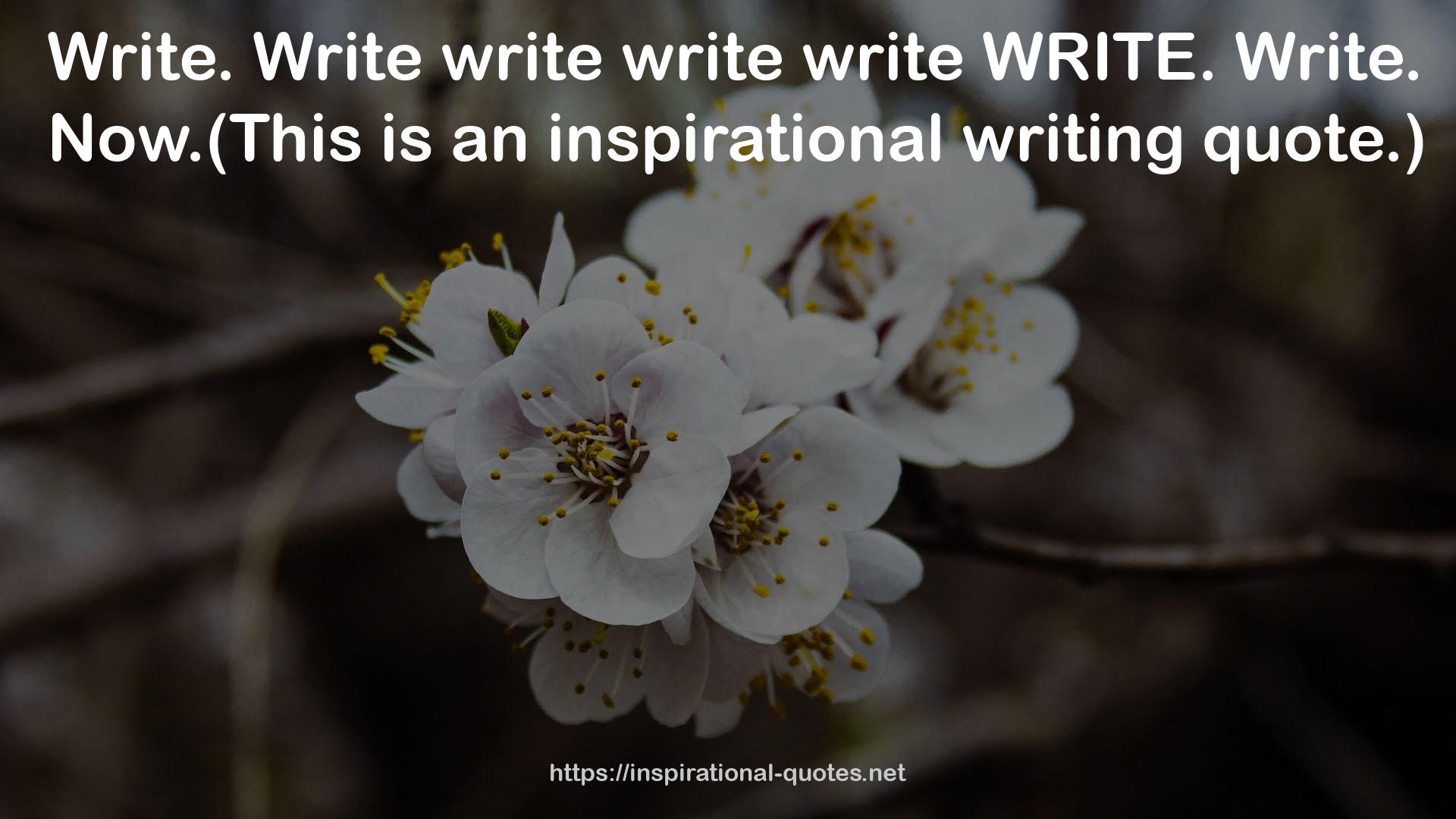 Write write  QUOTES