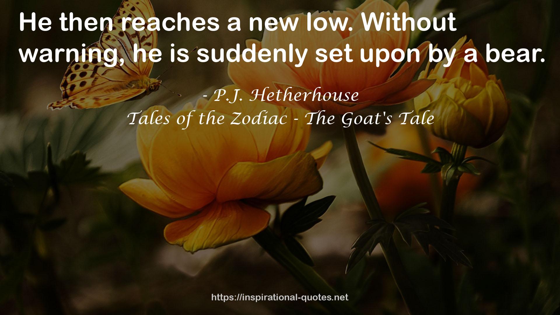 Tales of the Zodiac - The Goat's Tale QUOTES