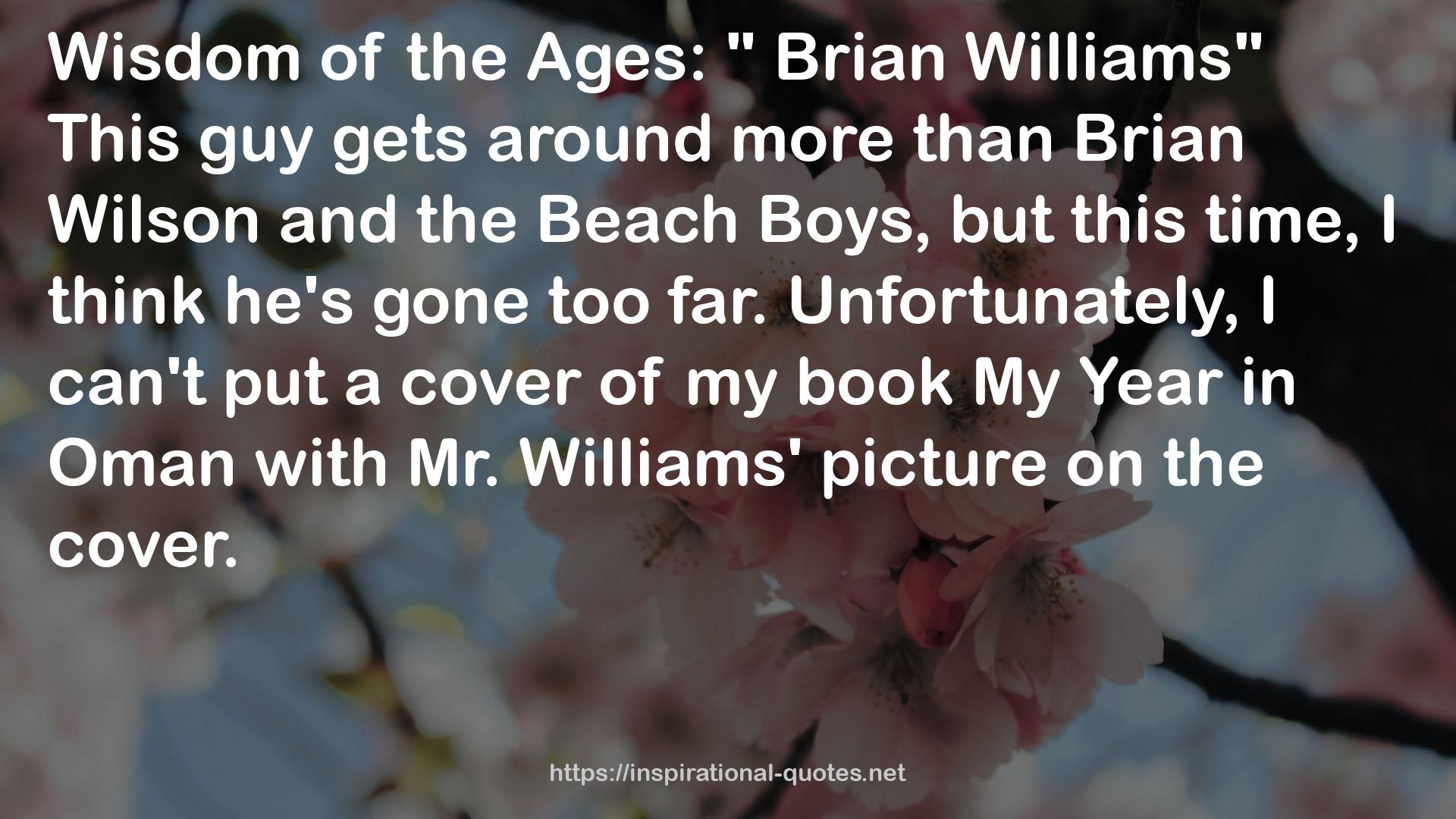 Brian Wilson  QUOTES