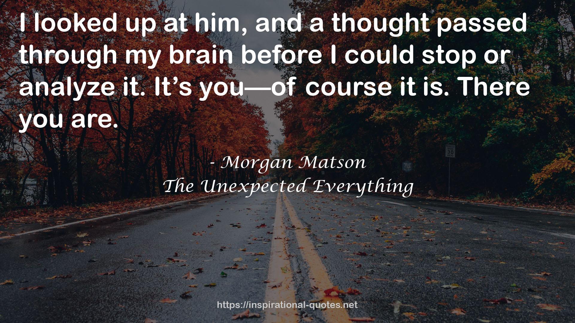 Morgan Matson QUOTES