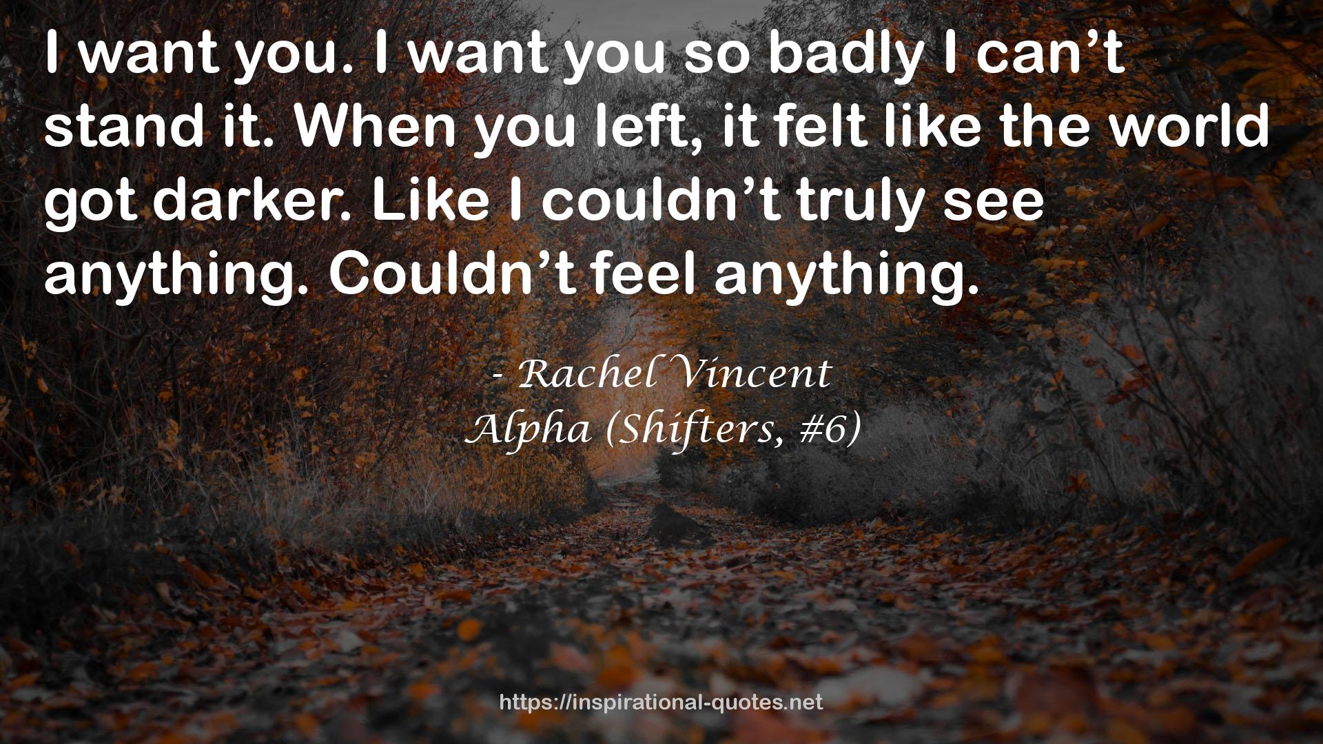 Alpha (Shifters, #6) QUOTES
