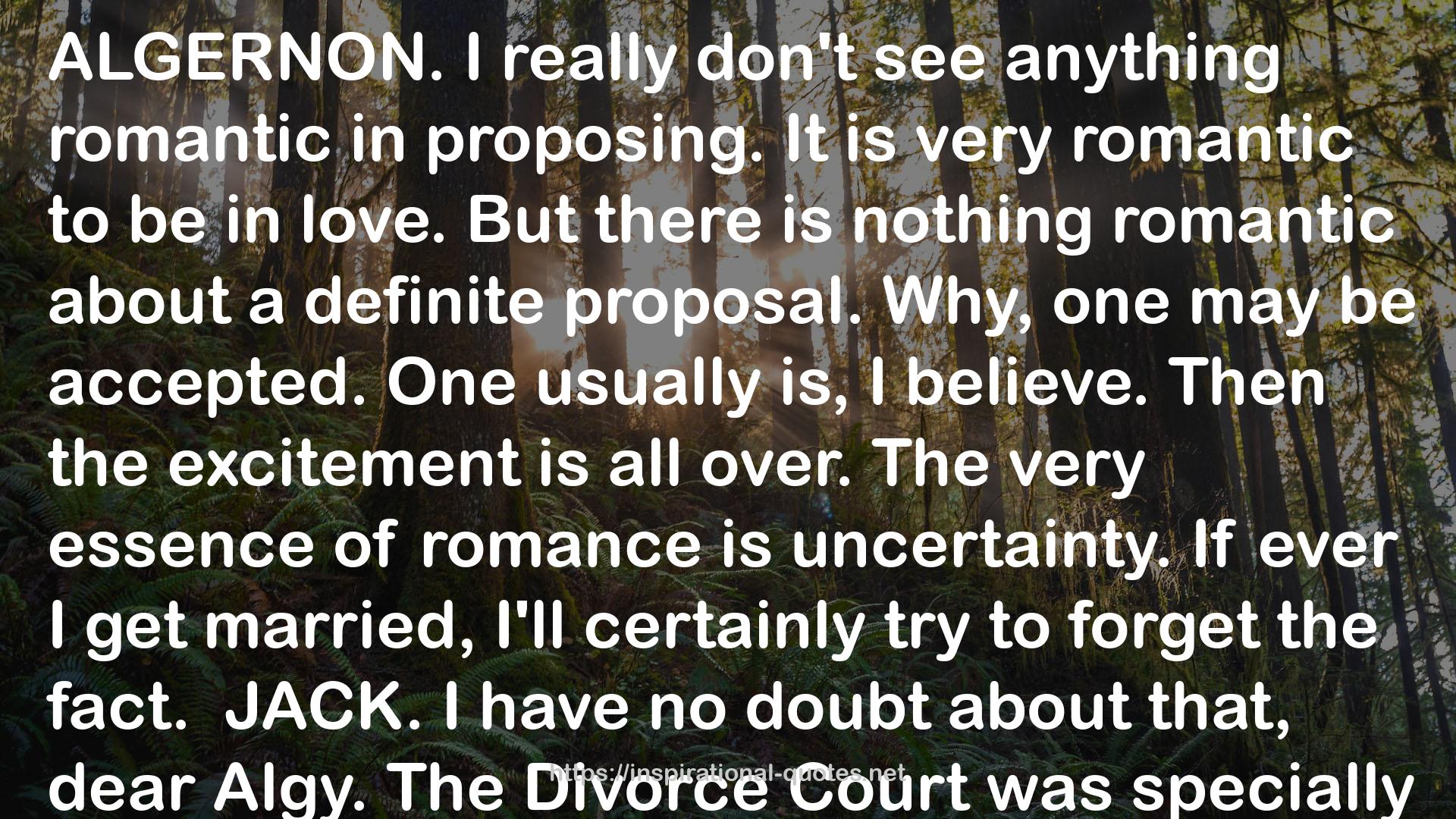 The Divorce Court  QUOTES