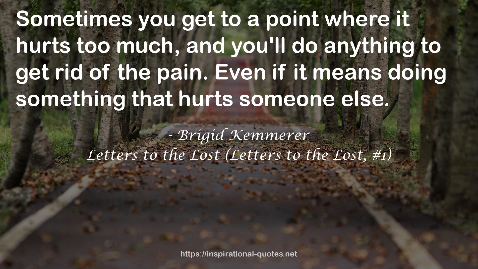 Letters to the Lost (Letters to the Lost, #1) QUOTES