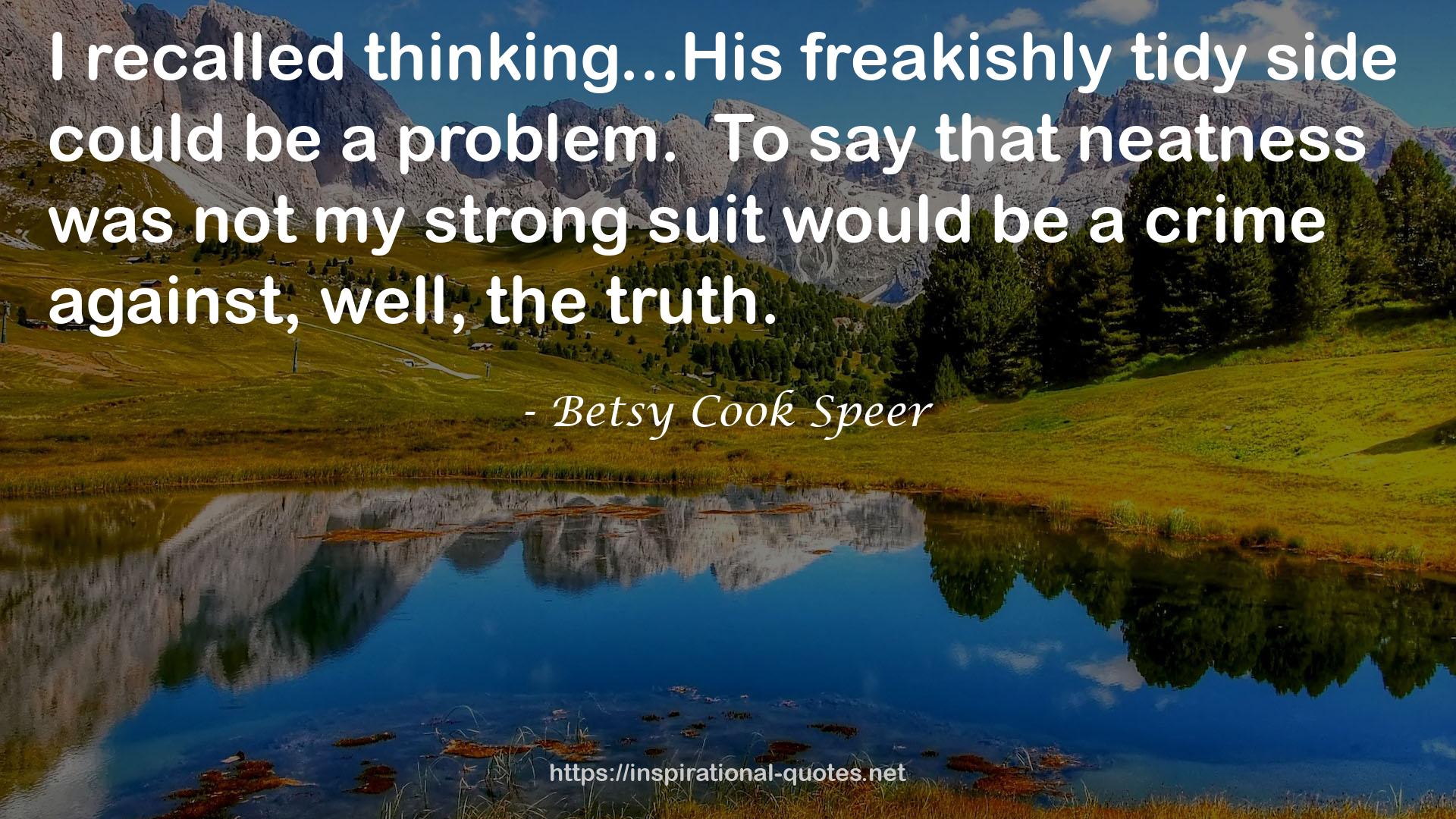 Betsy Cook Speer QUOTES