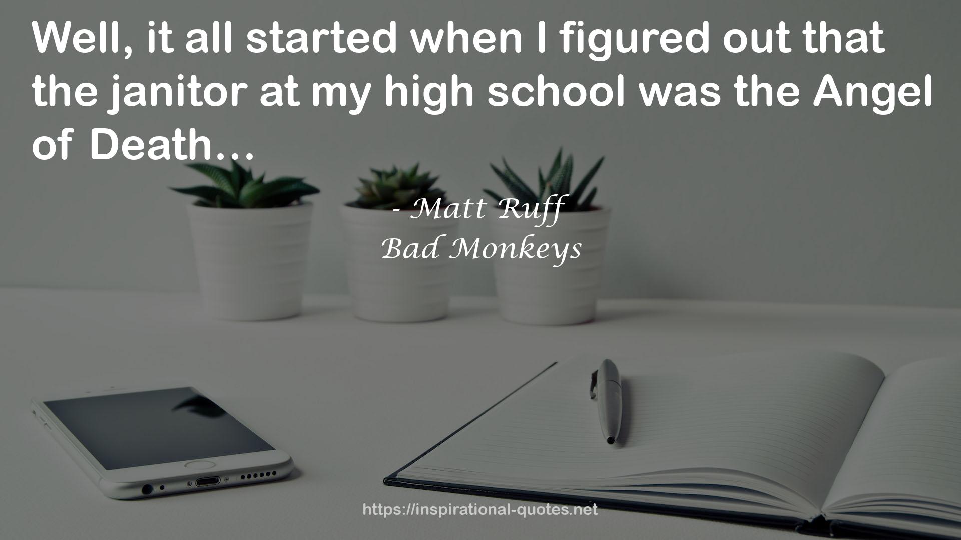 Matt Ruff QUOTES