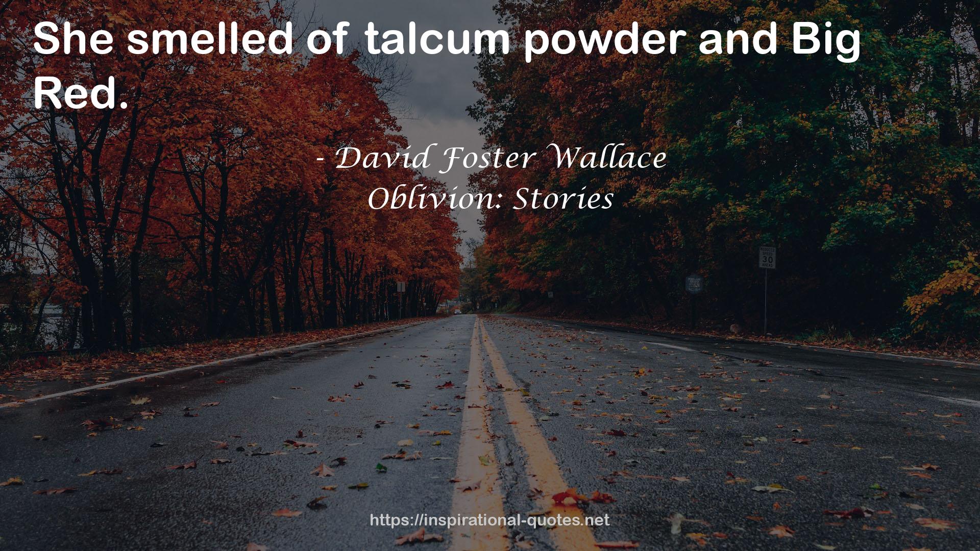 talcum  QUOTES