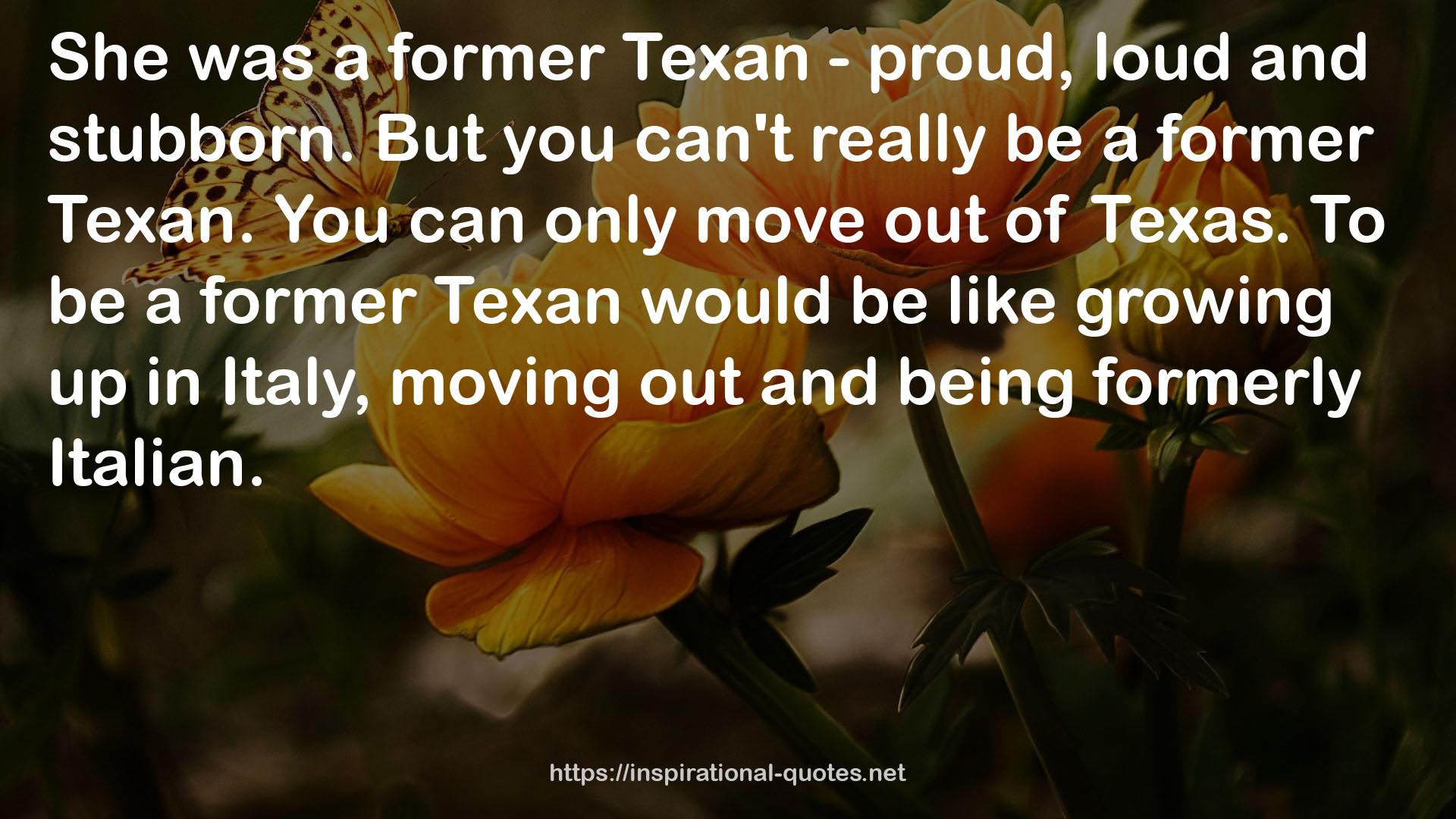 Texan  QUOTES