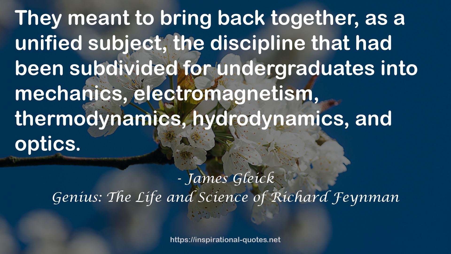 James Gleick QUOTES