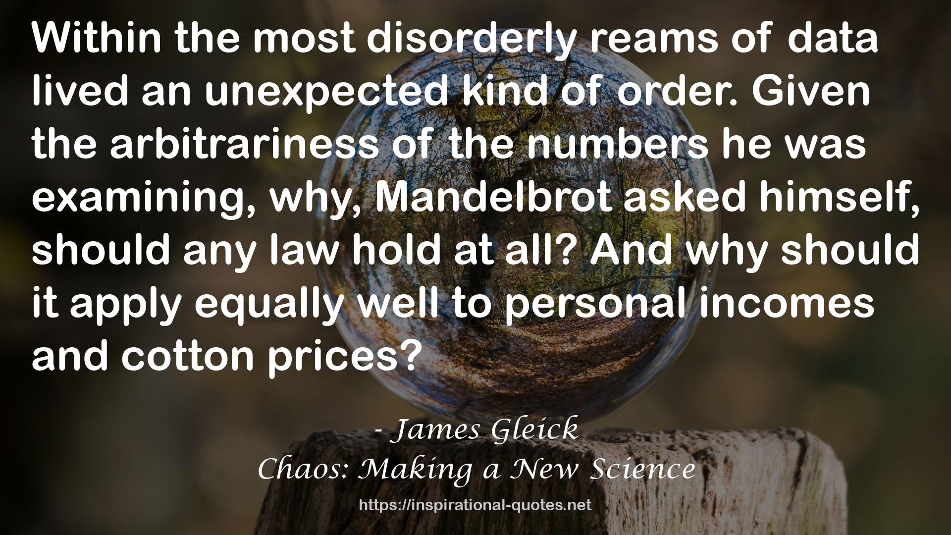 James Gleick QUOTES