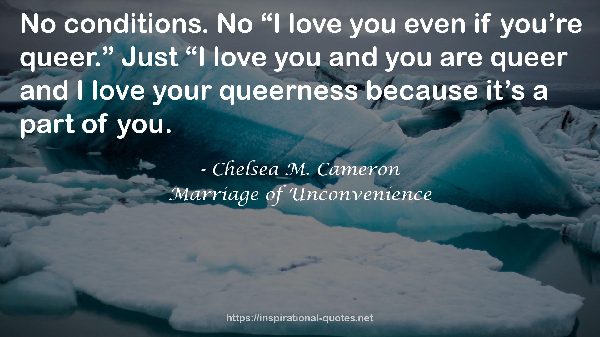 Marriage of Unconvenience QUOTES