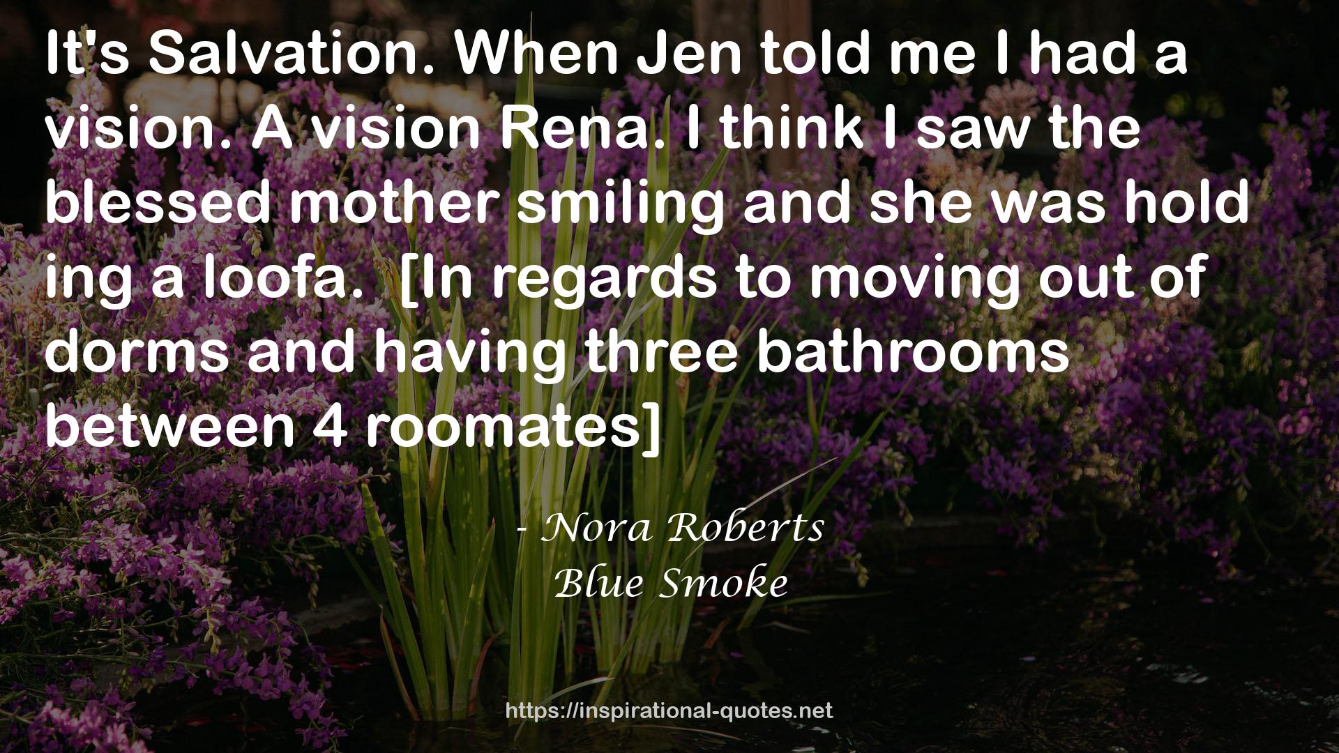 Blue Smoke QUOTES