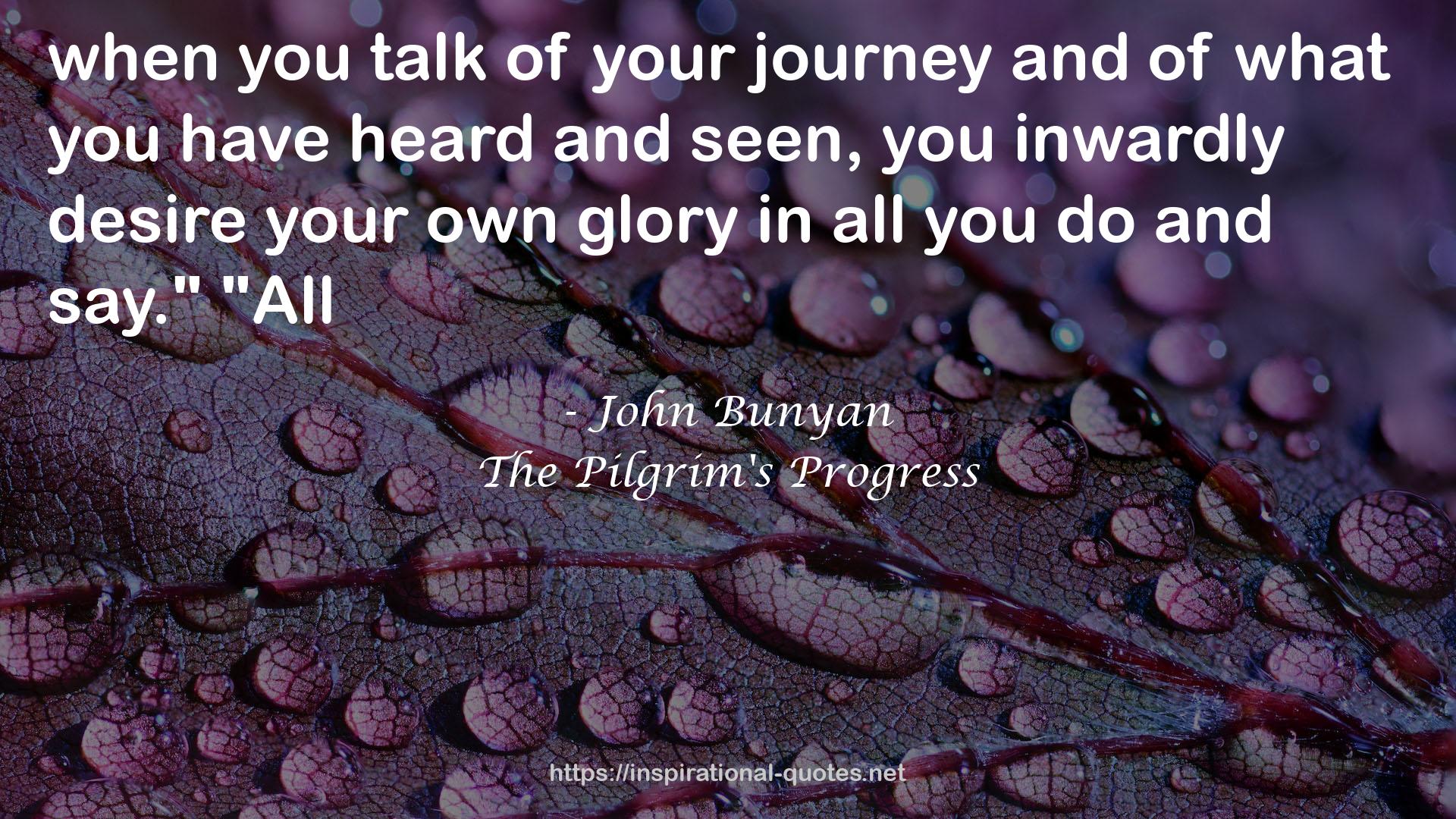 John Bunyan QUOTES