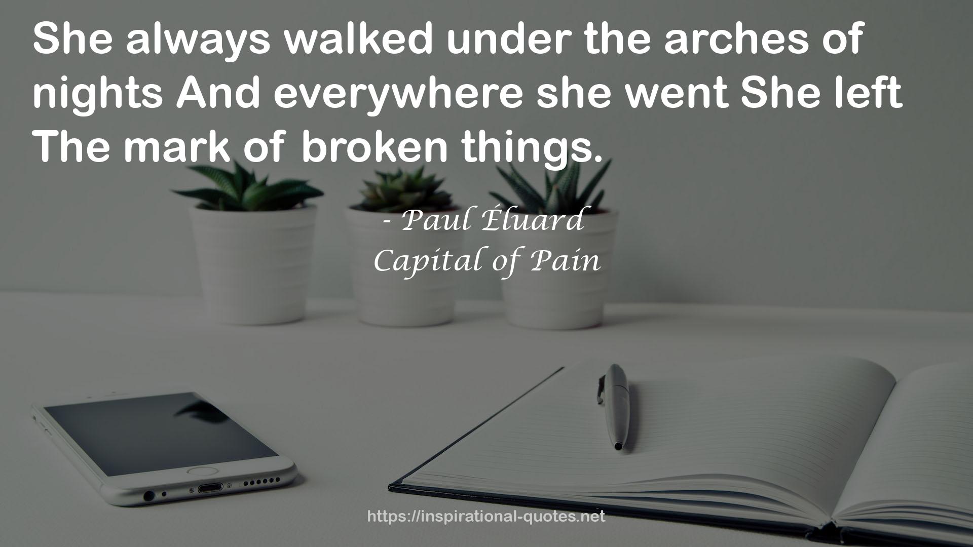 Capital of Pain QUOTES