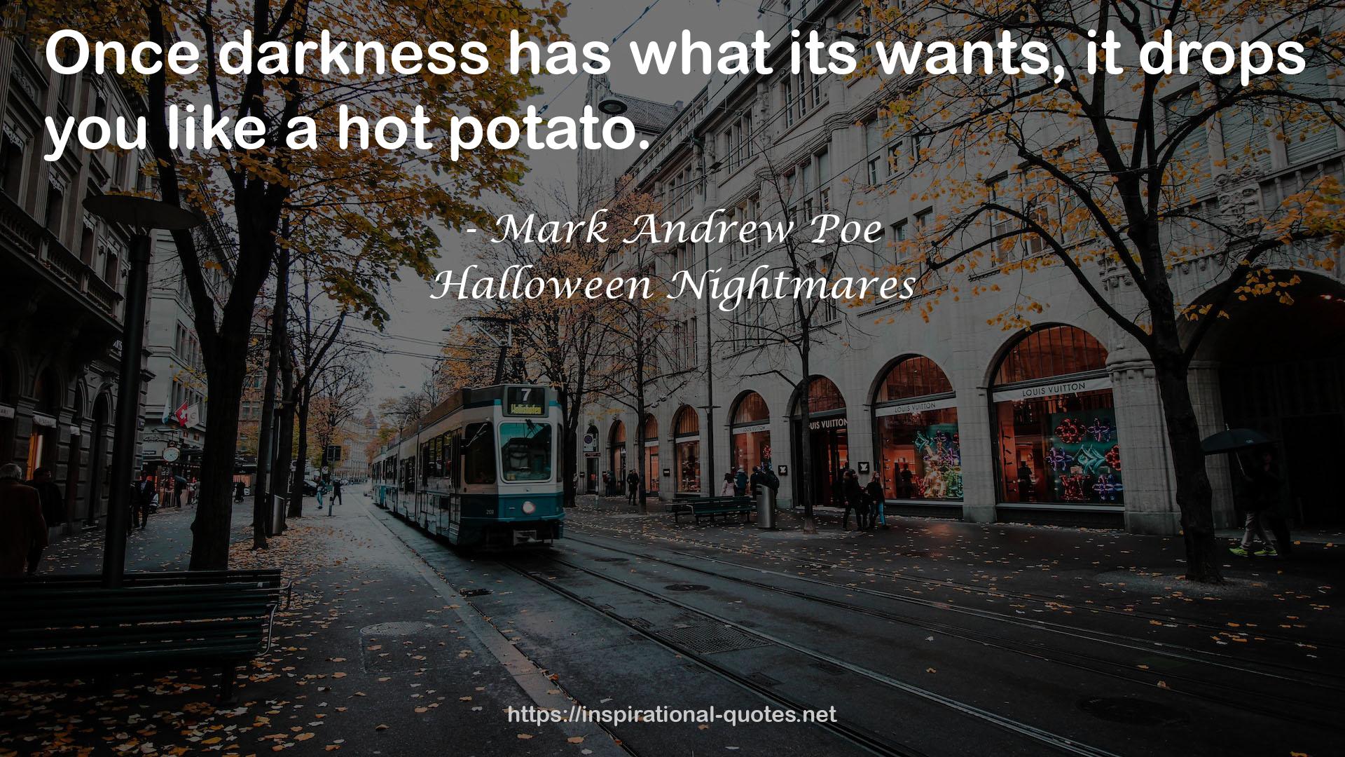 Halloween Nightmares QUOTES