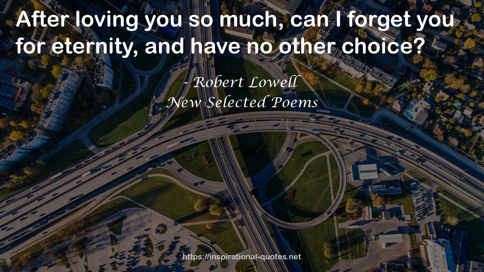 Robert Lowell QUOTES