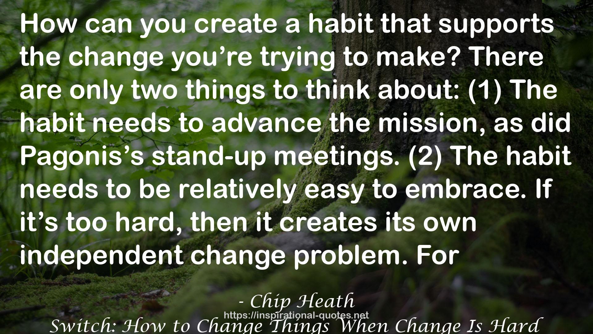 Switch: How to Change Things When Change Is Hard QUOTES