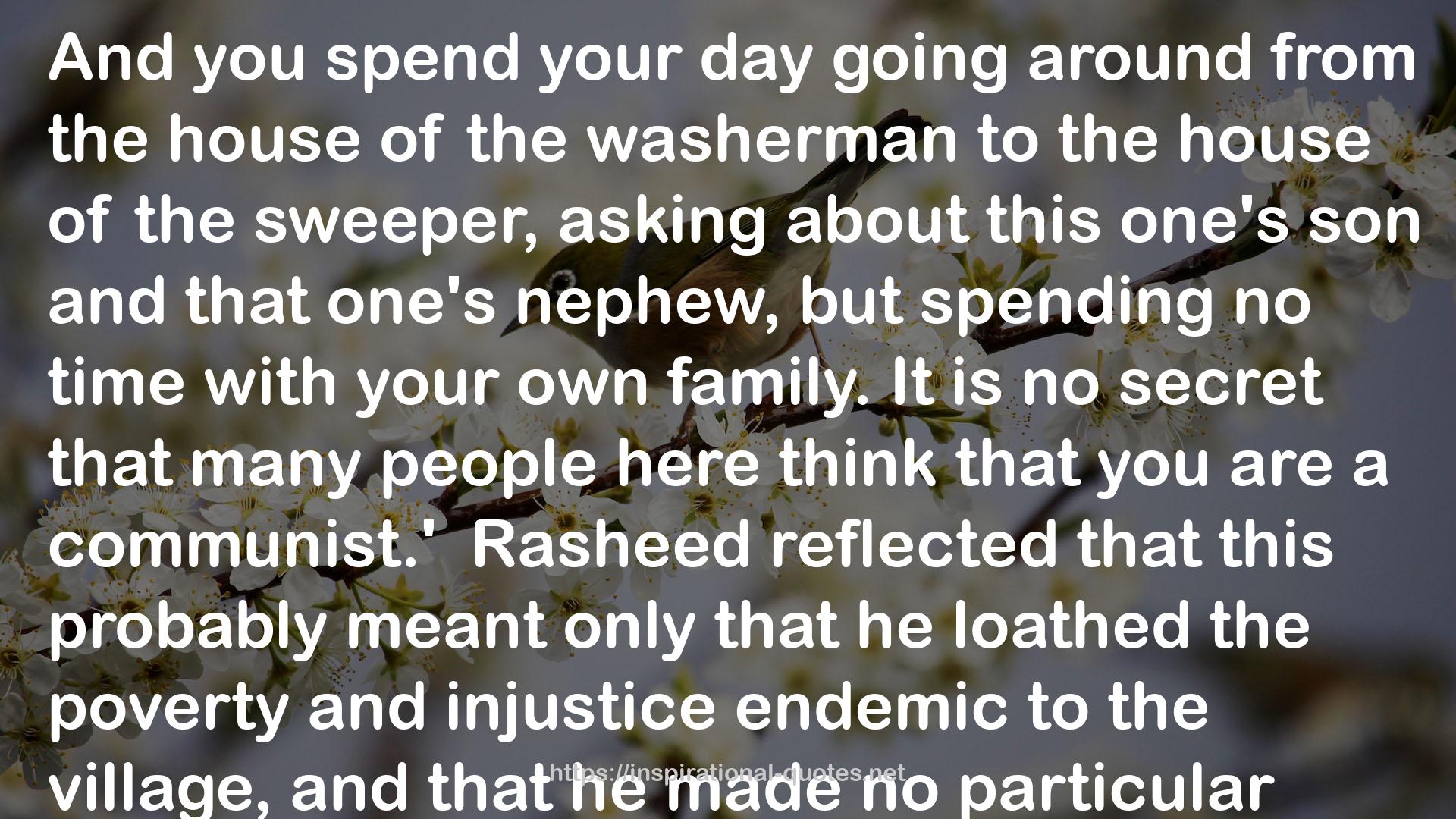 the washerman  QUOTES