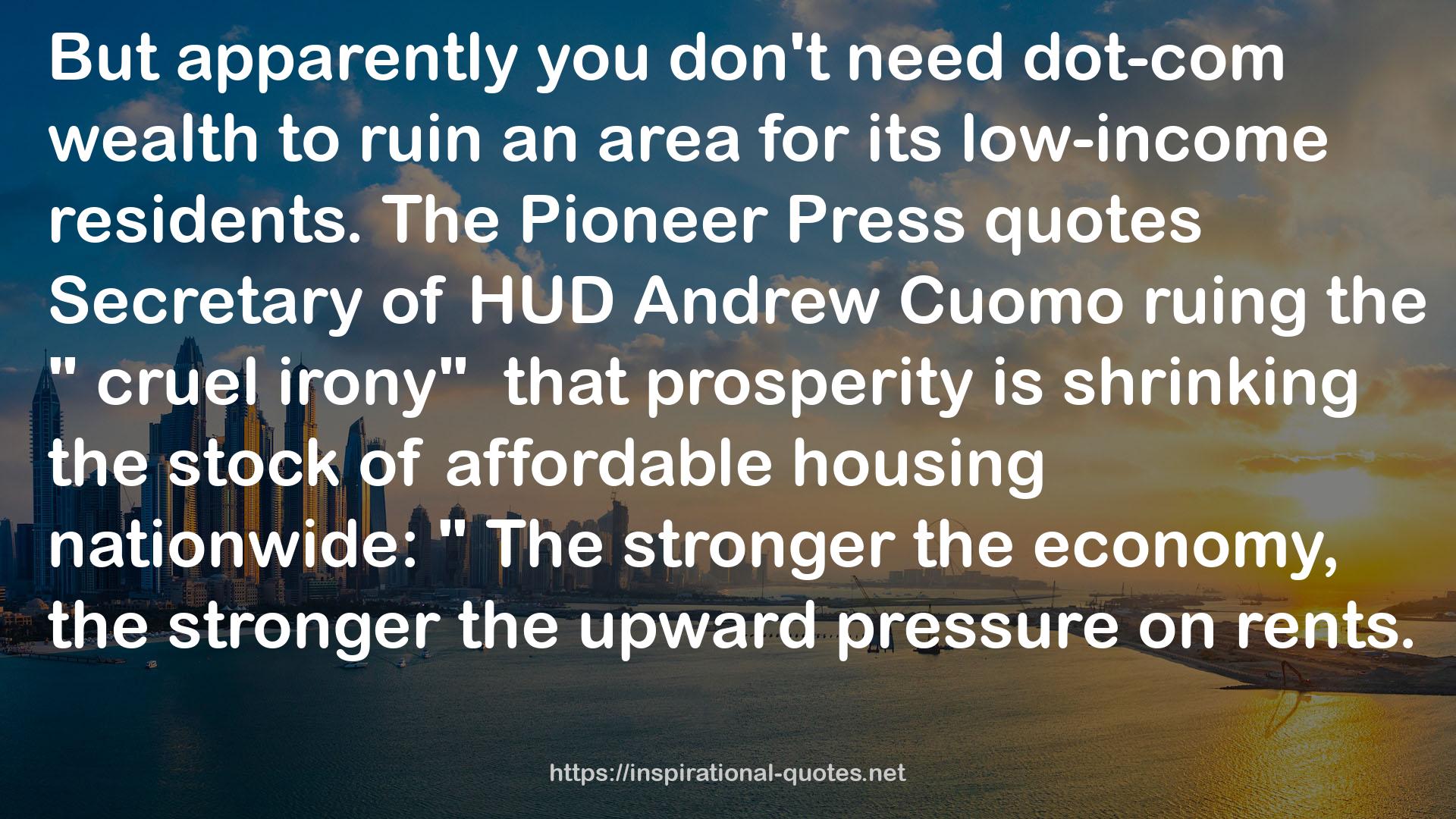 Cuomo  QUOTES