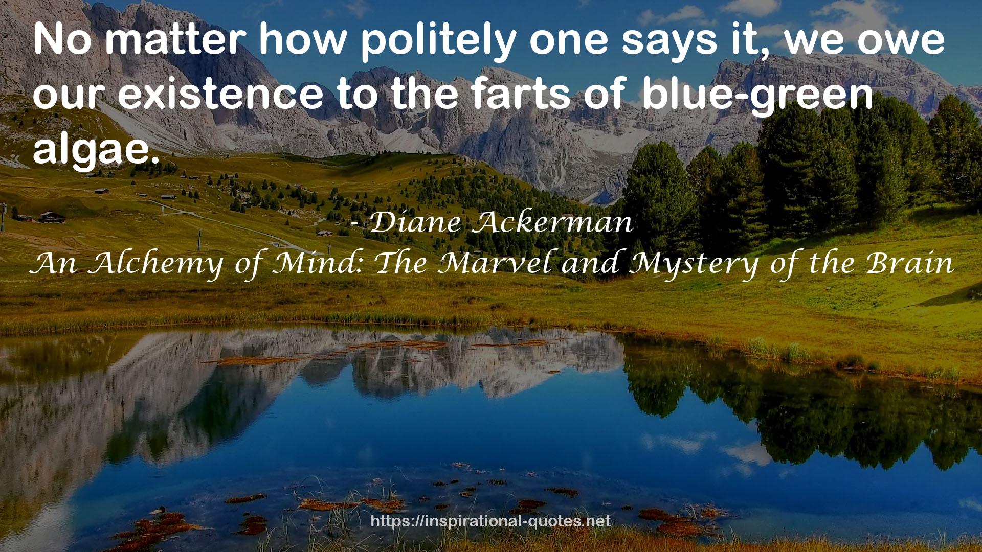 Diane Ackerman QUOTES