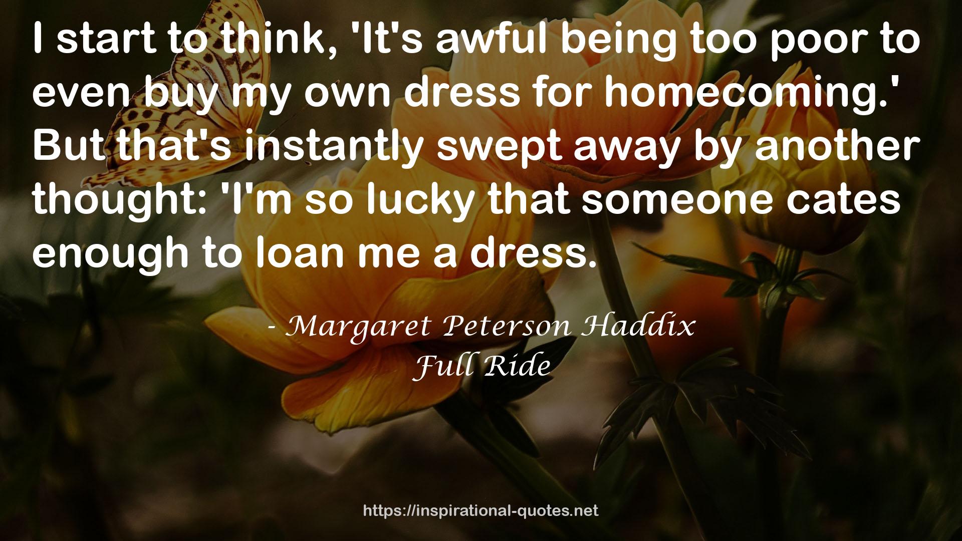 my own dress  QUOTES