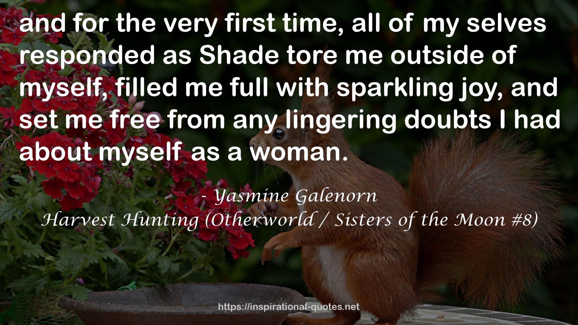 Harvest Hunting (Otherworld / Sisters of the Moon #8) QUOTES