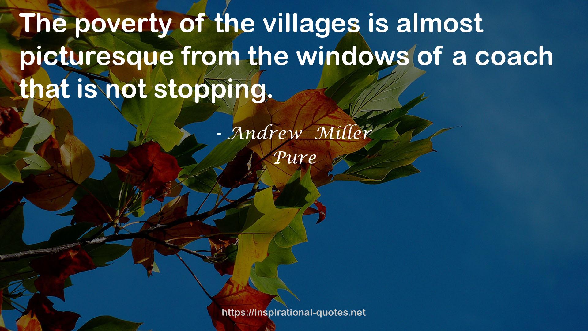Andrew  Miller QUOTES