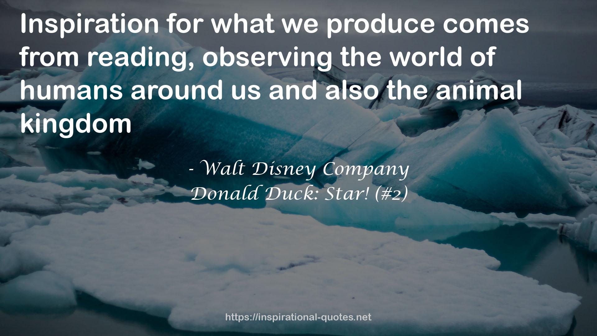 Donald Duck: Star! (#2) QUOTES