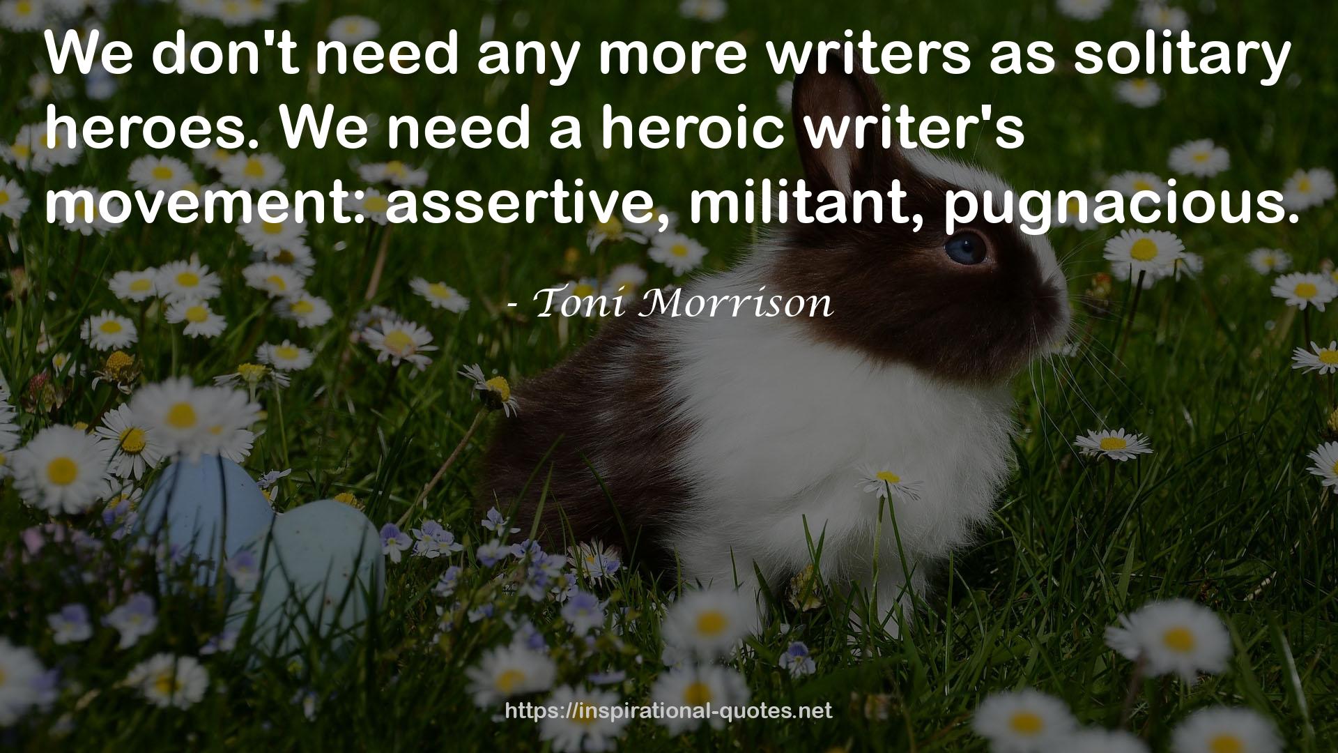 any more writers  QUOTES