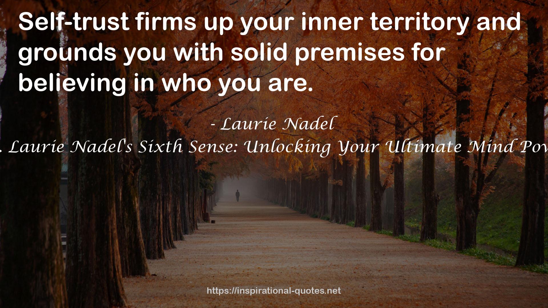 your inner territory  QUOTES